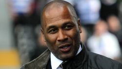 LONDON, ENGLAND - MAY 13: Les Ferdinand is seen prior to the Sky Bet Championship Play off semi final 1st leg match between Fulham and Reading at Craven Cottage on May 13, 2017 in London, England.  (Photo by Harry Hubbard/Getty Images)