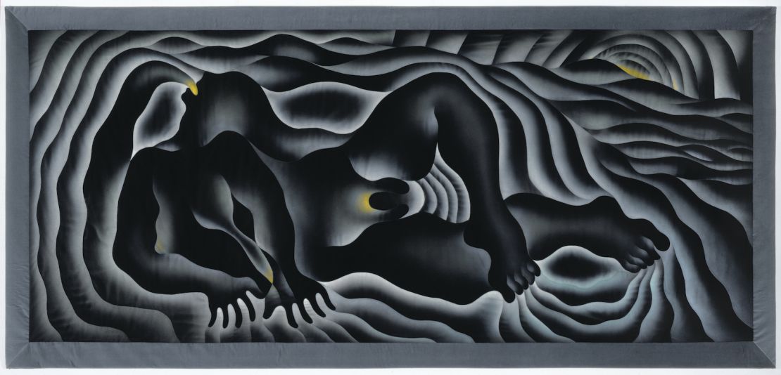 "Earth Birth" (1983) from the "Birth Project," by Judy Chicago. 