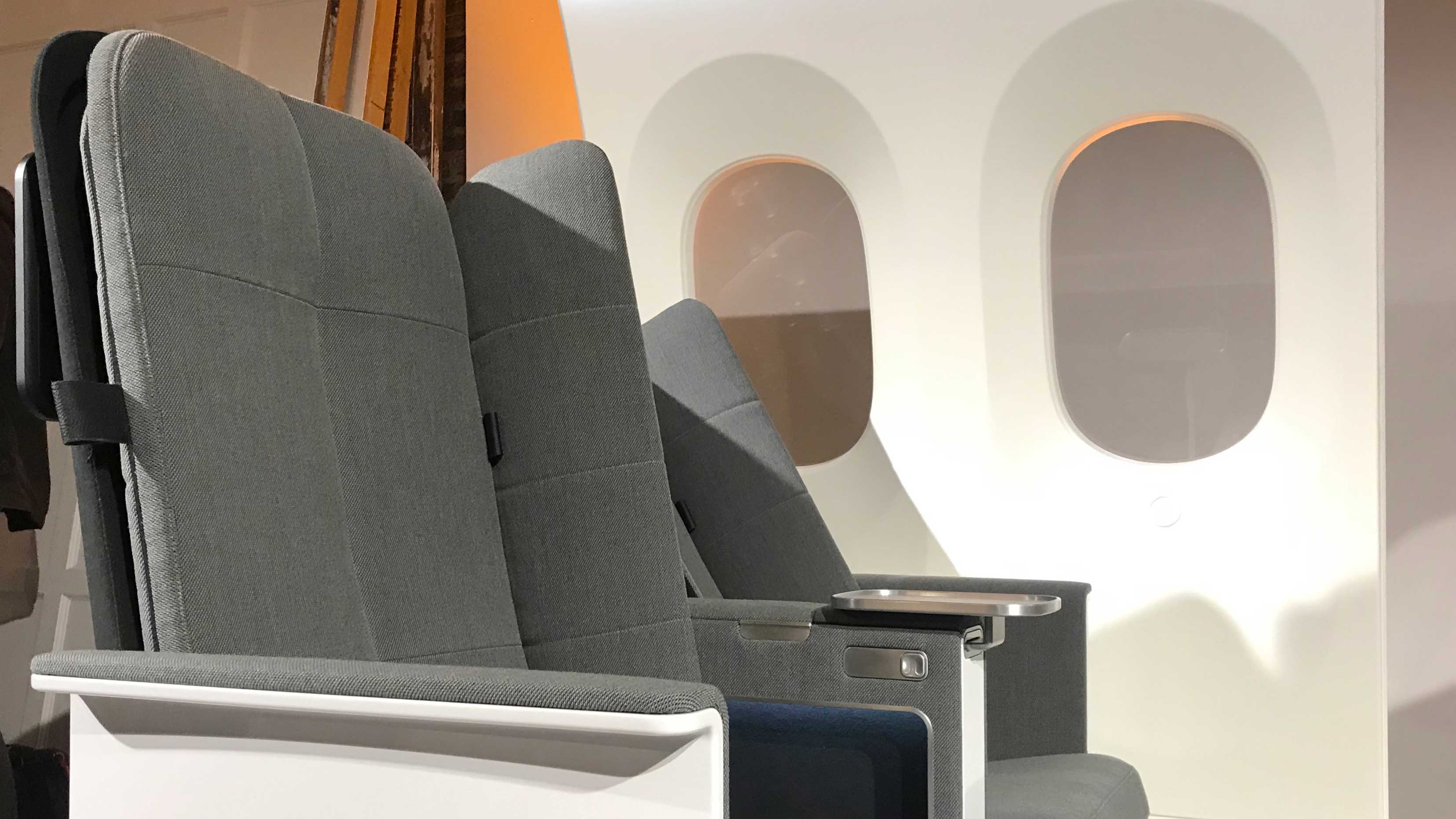 Interspace Airplane Seat More Comfortable Travel