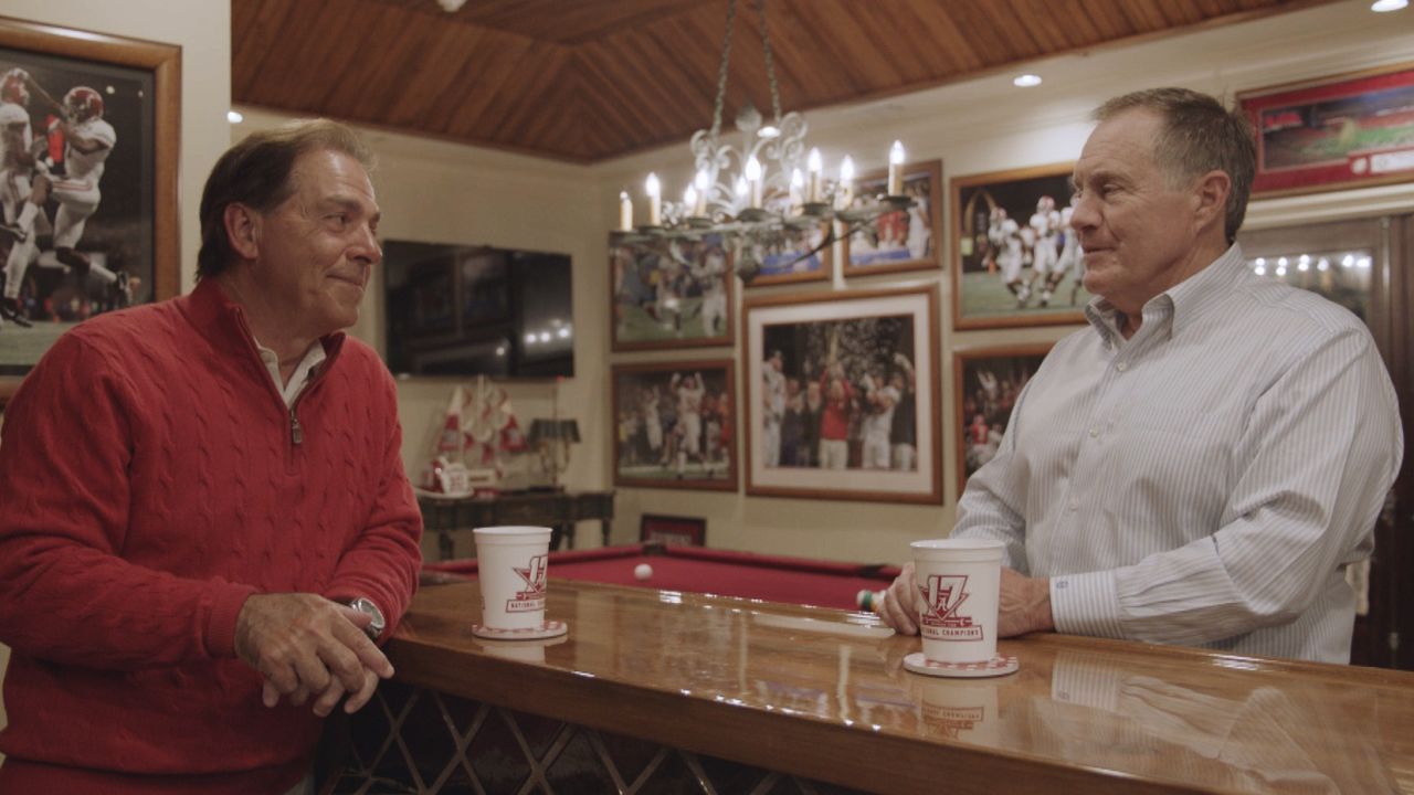 Nick Saban and Bill Belichick