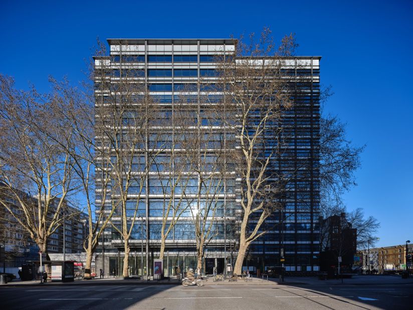 Architecture firm Allford Hall Monaghan Morris redeveloped a collection of "underperforming" 1960s buildings in East London. 