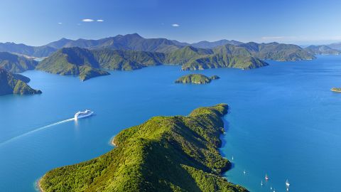 Marlborough Sounds is home to more than 50 reserves and 20% of the country's coastline.