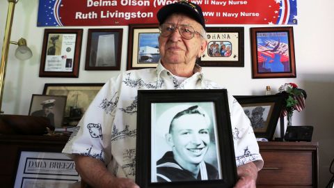 Lauren Bruner is the last survivor of the USS Arizona to have his remains interred on the submerged ship in Pearl Harbor.