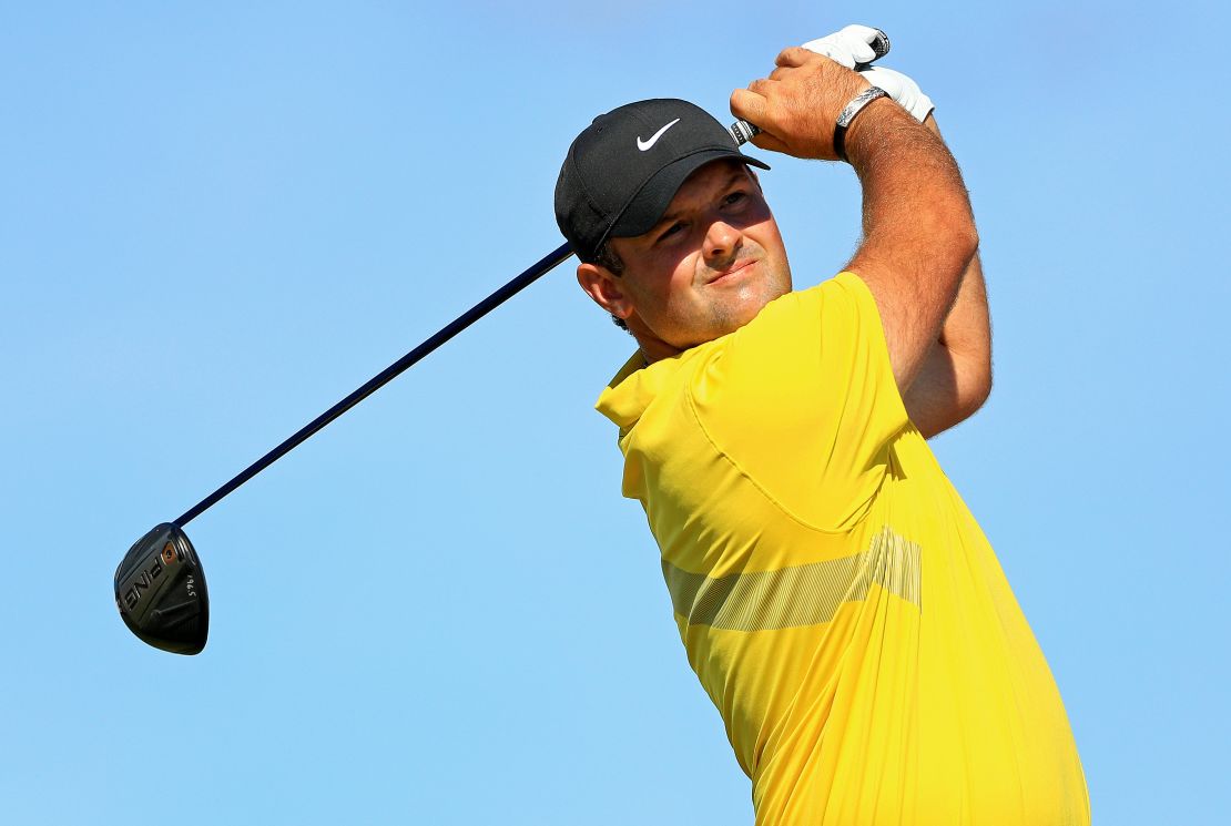 Patrick Reed was penalized two shots at Albany Golf Club in Nassau, Bahamas.