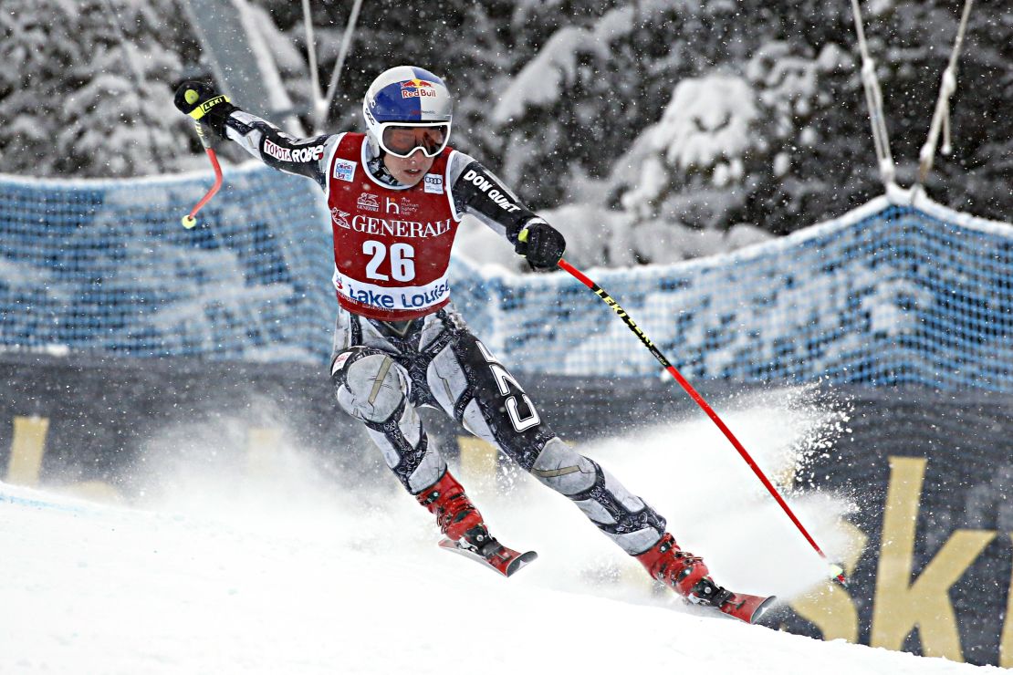 Ester Ledecka won a World Cup downhill at Lake Louise.