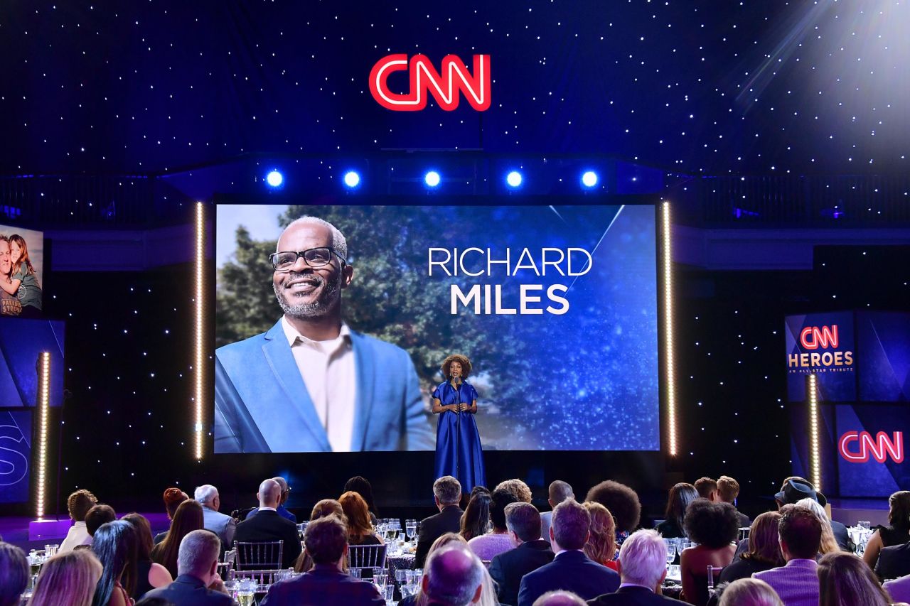 Actress Alfre Woodard introduces 2019 Top 10 CNN Hero Richard Miles. Miles spent 15 years in a Texas prison after being falsly accused. His Dallas nonprofit, Miles of Freedom, aims to help people transition and stay out of prison. Miles of Freedom assists individuals returning home from prison by helping them obtain identification, enroll in college and secure housing, as well as computer and career training, financial literacy programs and job placement.