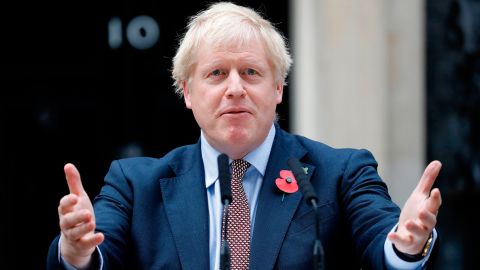 Boris Johnson refused to look at the image of ill Jack Williment-Barr during an interview. 