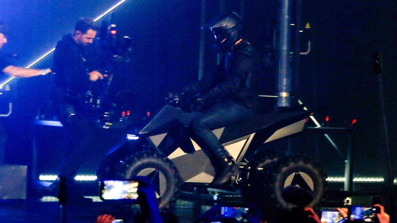 Tesla unveiled an electric ATV along wth the Cybertruck on Nov. 21.