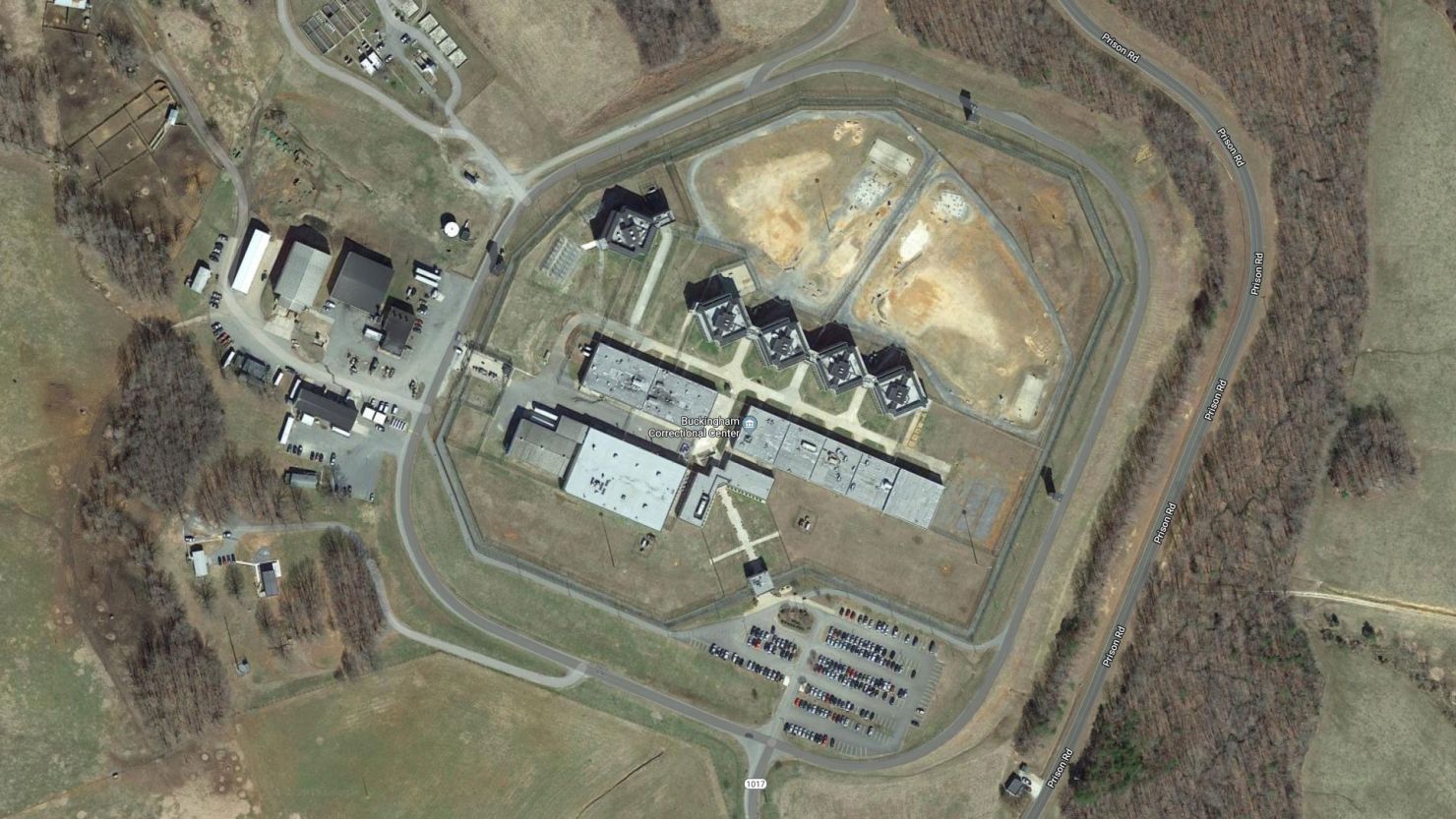 The Buckingham Correctional Center in Dillwyn, Virginia.