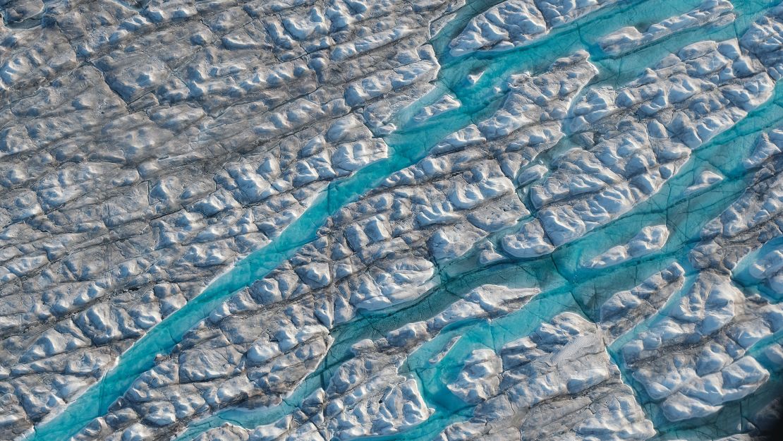Scientists found that melting on Greenland's ice sheet was very near record levels in 2019.