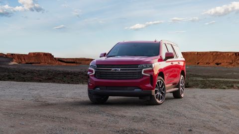 The 2021 Chevrolet Tahoe is much longer than the current version.