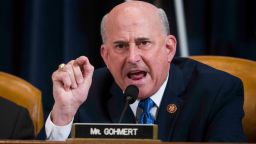 Rep. Louie Gohmert (R-TX) questions Intelligence Committee Minority Counsel Stephen Castor and Intelligence Committee Majority Counsel Daniel Goldman during the House impeachment inquiry hearings, Monday Dec. 9, 2019 in Washington, DC. 