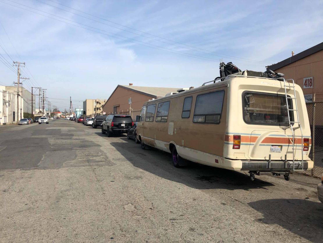 RVs, like Sharhonda Beavers', are a common site in many California cities, including San Francisco.