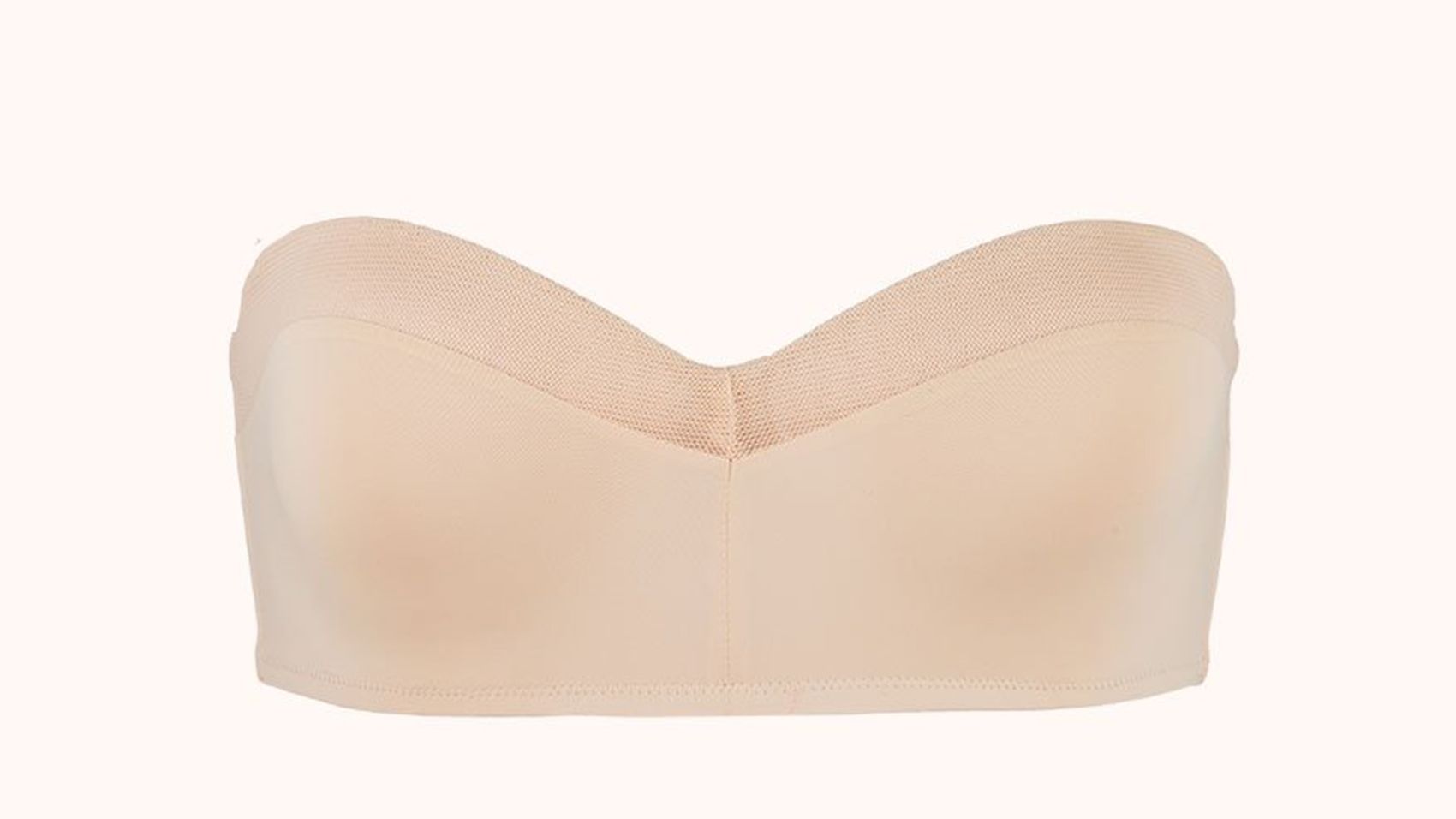 Lively All Day Deep V No Wire Bra 34C Toasted Almond Color Tan