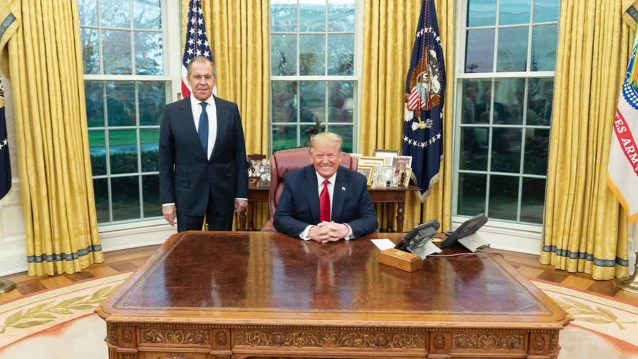 lavrov at white house