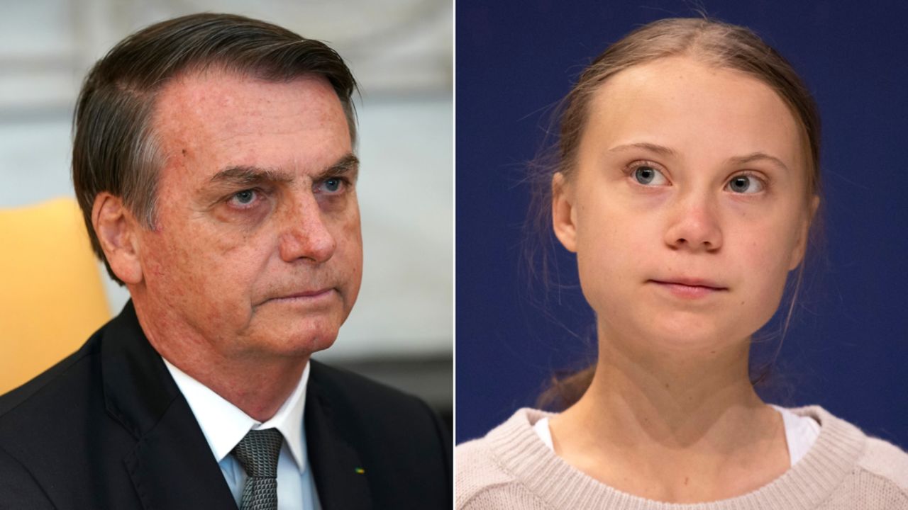 Bolsonaro Thunberg SPLIT