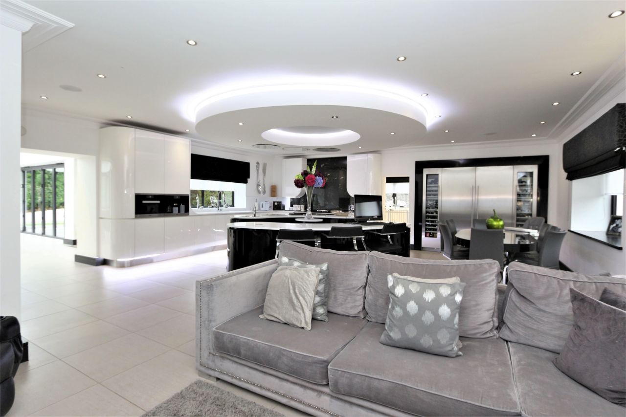 Soccer star Andy Carroll's $6.6 million Essex mansion, which features a cinema and games room, is the most viewed property on the UK's top marketplace website.
