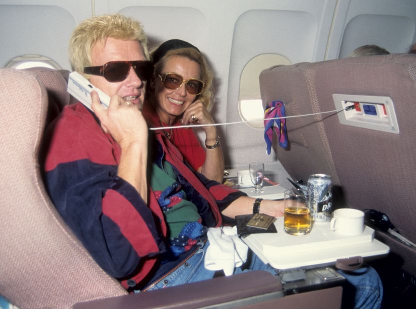 <strong>Early public cell phones.</strong> Airplanes once offered seatback handsets available to anyone with the swipe of a credit card for upwards of $4 or $5 per minute. 