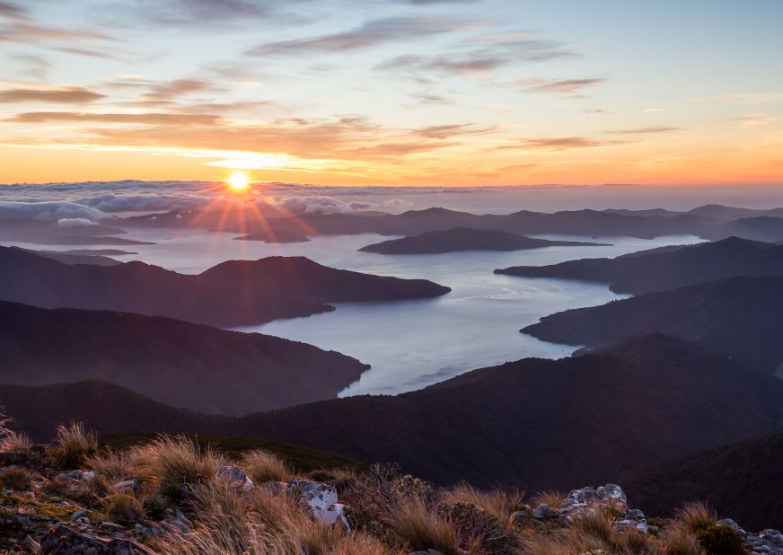 <strong>Marlborough Sounds: </strong>This intricate web of sheltered waterways accounts for 20 percent of New Zealand's total coastline.
