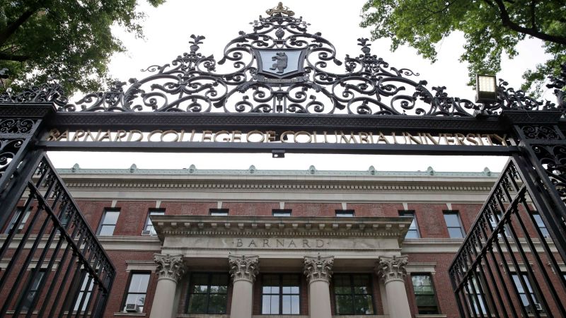 Barnard College Sit-in Protest Demands Student Reinstatements, Clashes Erupt