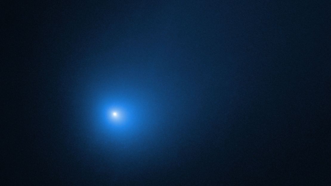 This is the best and closest image of the comet yet, taken by Hubble on December 9.