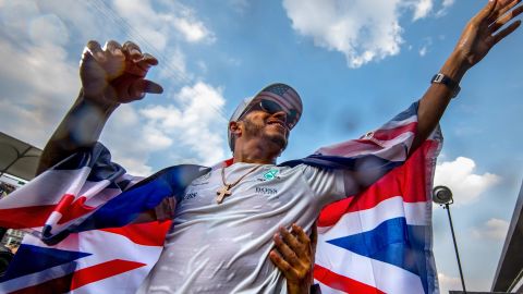 Formula 1 world champion Lewis Hamilton is a co-producer of "The Game Changers" and is now an advocate for a plant-based diet.