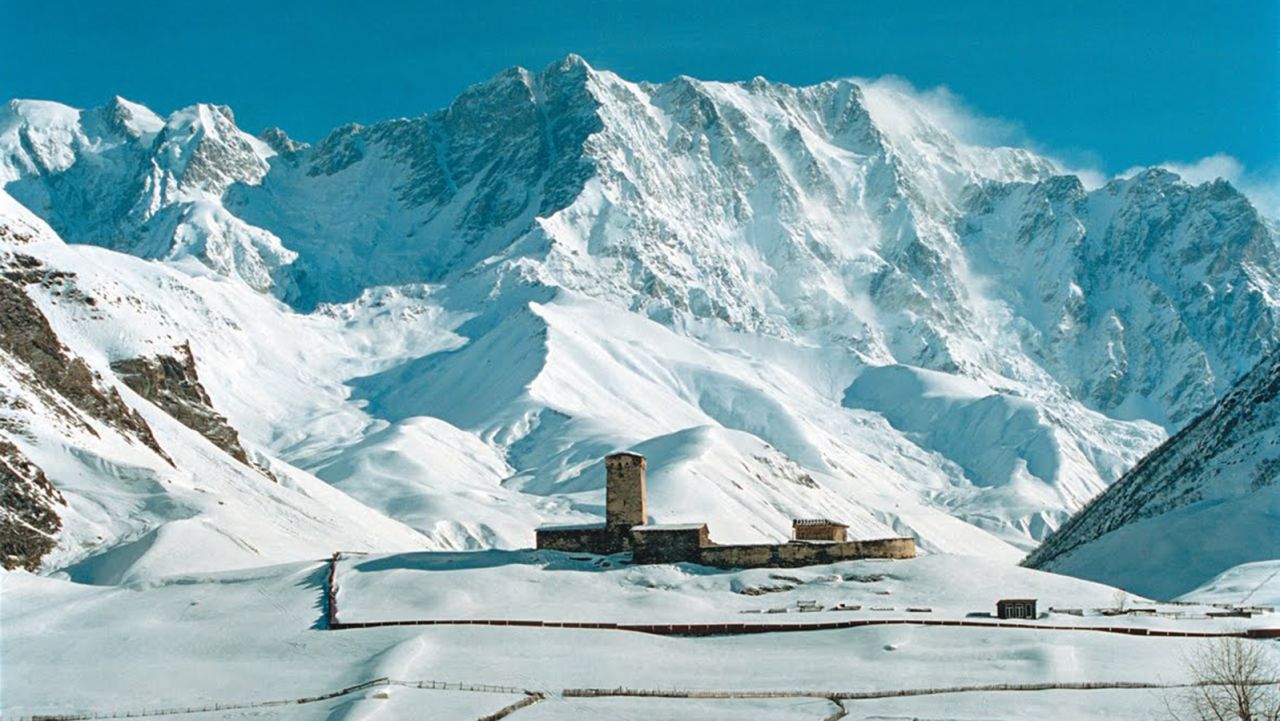 This remote Georgian village is one of the highest continuously inhabited settlements in Europe.