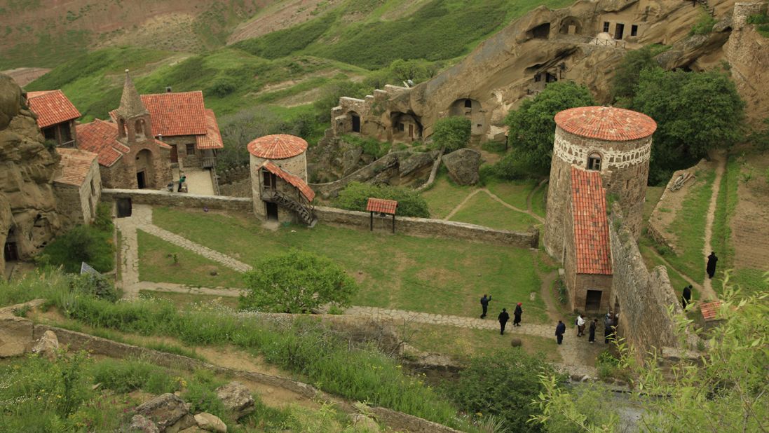<strong>David Gareja:</strong> Just three monasteries remain active today, presided over by an ever-shrinking cadre of Georgian Orthodox monks.