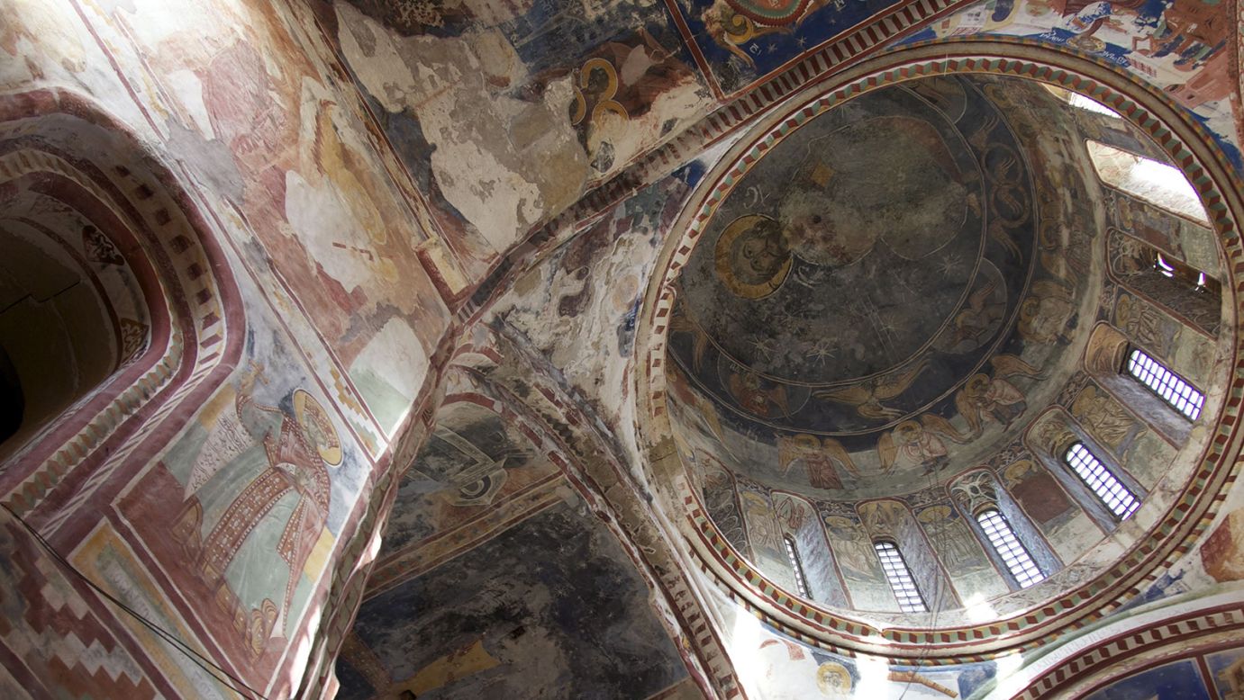 <strong>Gelati Monastery:</strong> Most frescoes in Georgian churches were whitewashed by Russian imperialists in the 19th century, so the fact they've survived is something of a miracle.