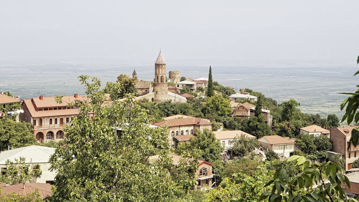<strong>Sighnaghi: </strong>Located in Georgia's Kakheti region, Sighnaghi is known for its natural wines. 
