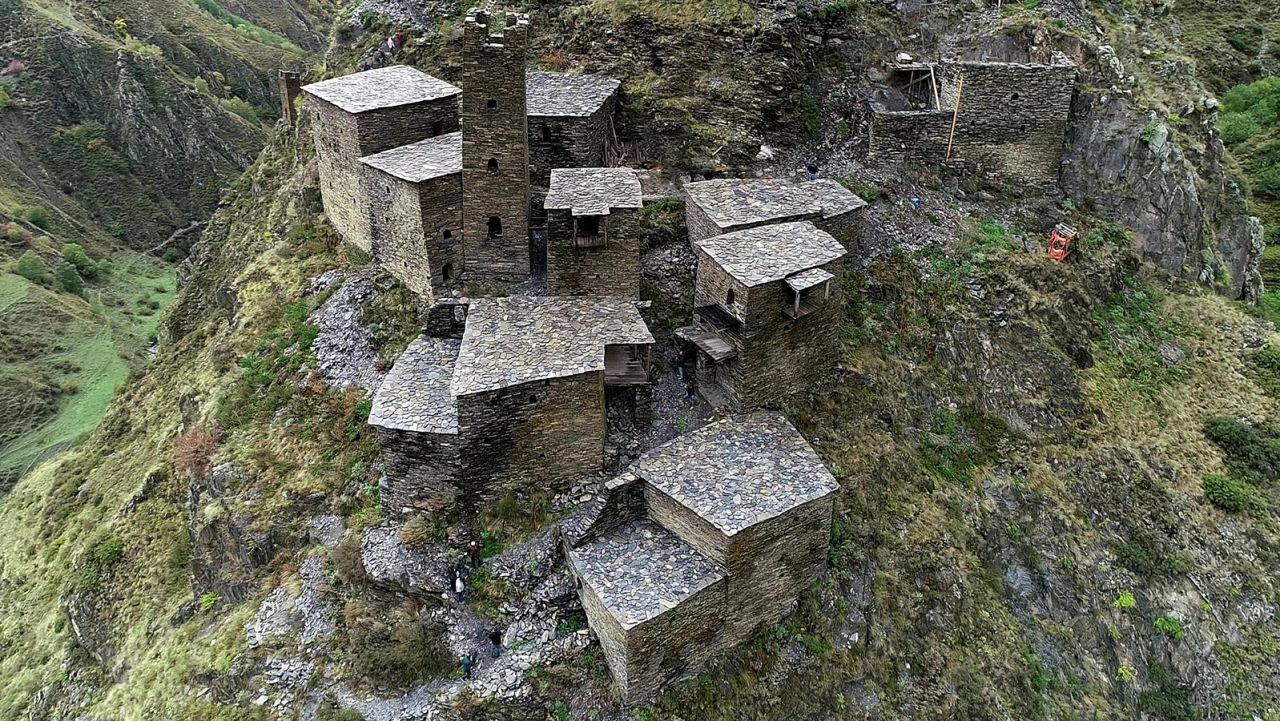 <strong>Mutso:</strong> Once Georgia's most impregnable stronghold throughout the Middle Ages, the fortified town of Mutso was restored and rebuilt in 2014.