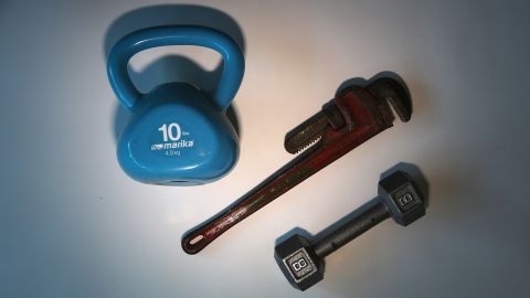 Pack those excercise weights and other heavy equipment.