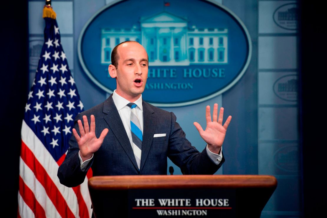 Stephen Miller on August 2, 2017.