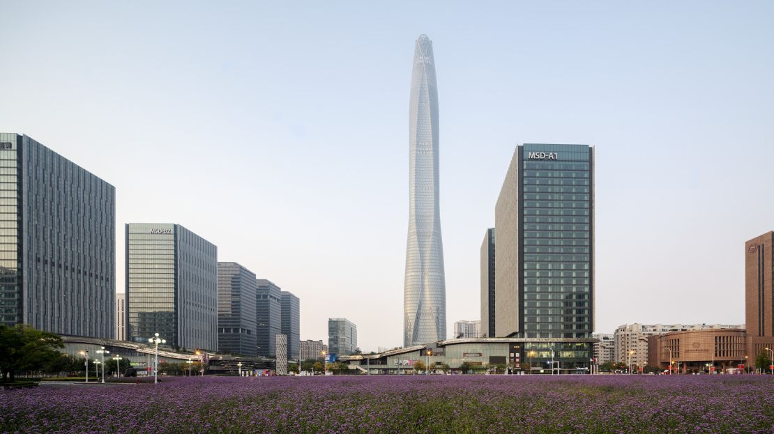 The the 530-meter (1,739-foot) Tianjin CTF Finance Centre was the tallest skyscraper to be completed in 2019.