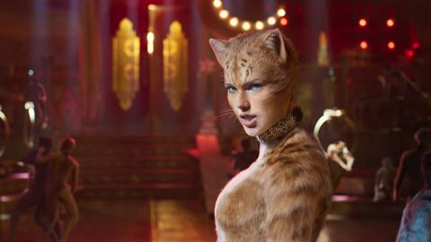 Taylor Swift as Bombalurina in "Cats," co-written and directed by Tom Hooper.