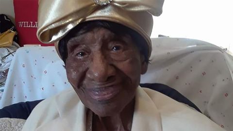 Willie Mae Hardy said her secret to longevity was "Trusting in the Good Lord."