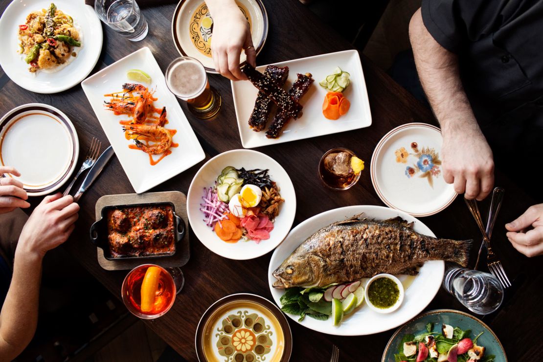 Chefs love the food scene in Minneapolis. Young Joni, pictured here, dishes up wood-fired share plates with ethereal results.