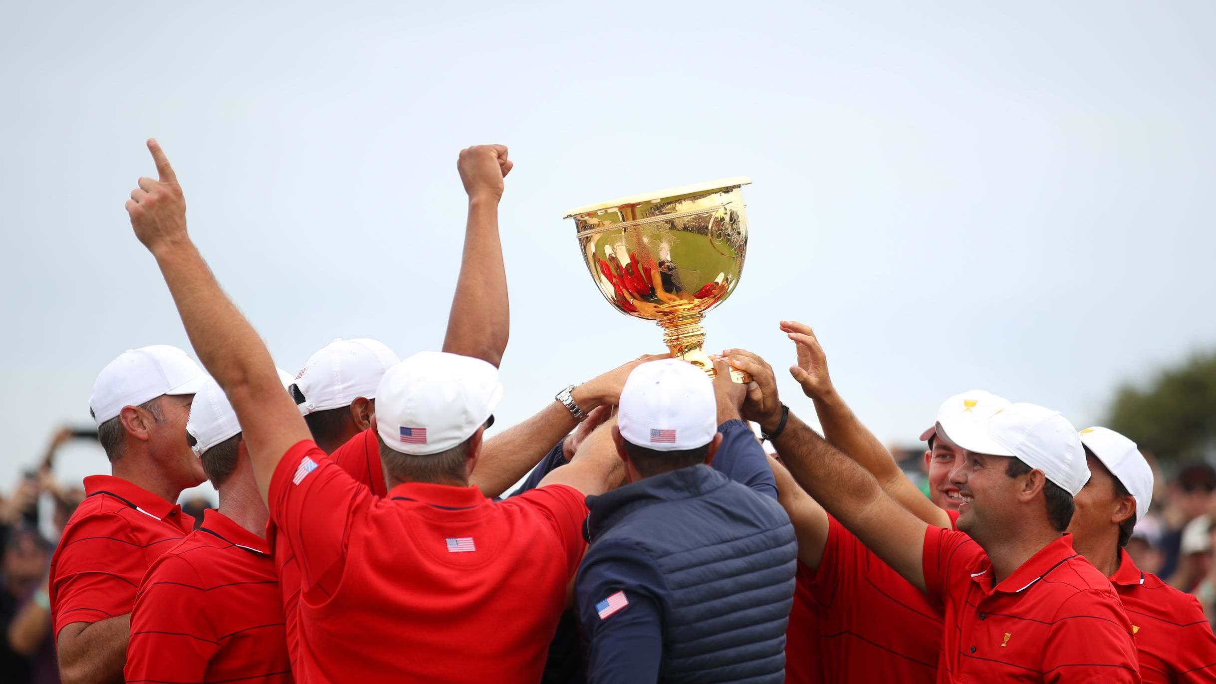 One for all ... and all for one ... the brotherhood of the US Presidents Cup team.