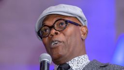 NEW YORK, NEW YORK - OCTOBER 03: Actor Samuel L. Jackson on stage during Rev. Al Sharpton's 65th Birthday Celebration at New York Public Library - Stephen A Schwartzman Building on October 03, 2019 in New York City. (Photo by Roy Rochlin/Getty Images)