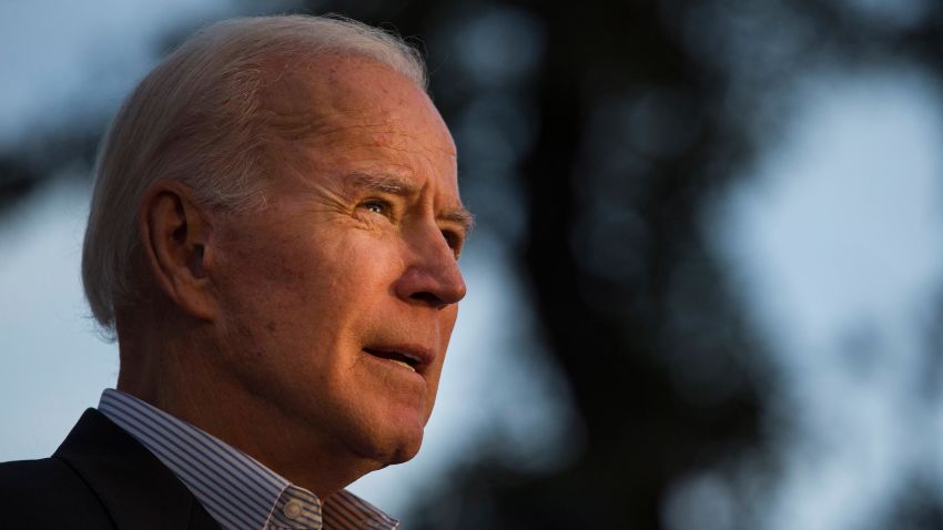 Democratic presidential candidate and former U.S. Vice President Joe Biden speaks at a community event while campaigning in December 2019 in San Antonio, Texas.