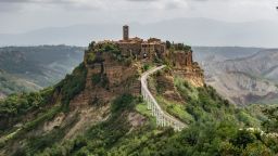 Civita di Bagnoregio has gone from the 'dying town' with a handful of residents to a tourist magnet of a million visitors per year