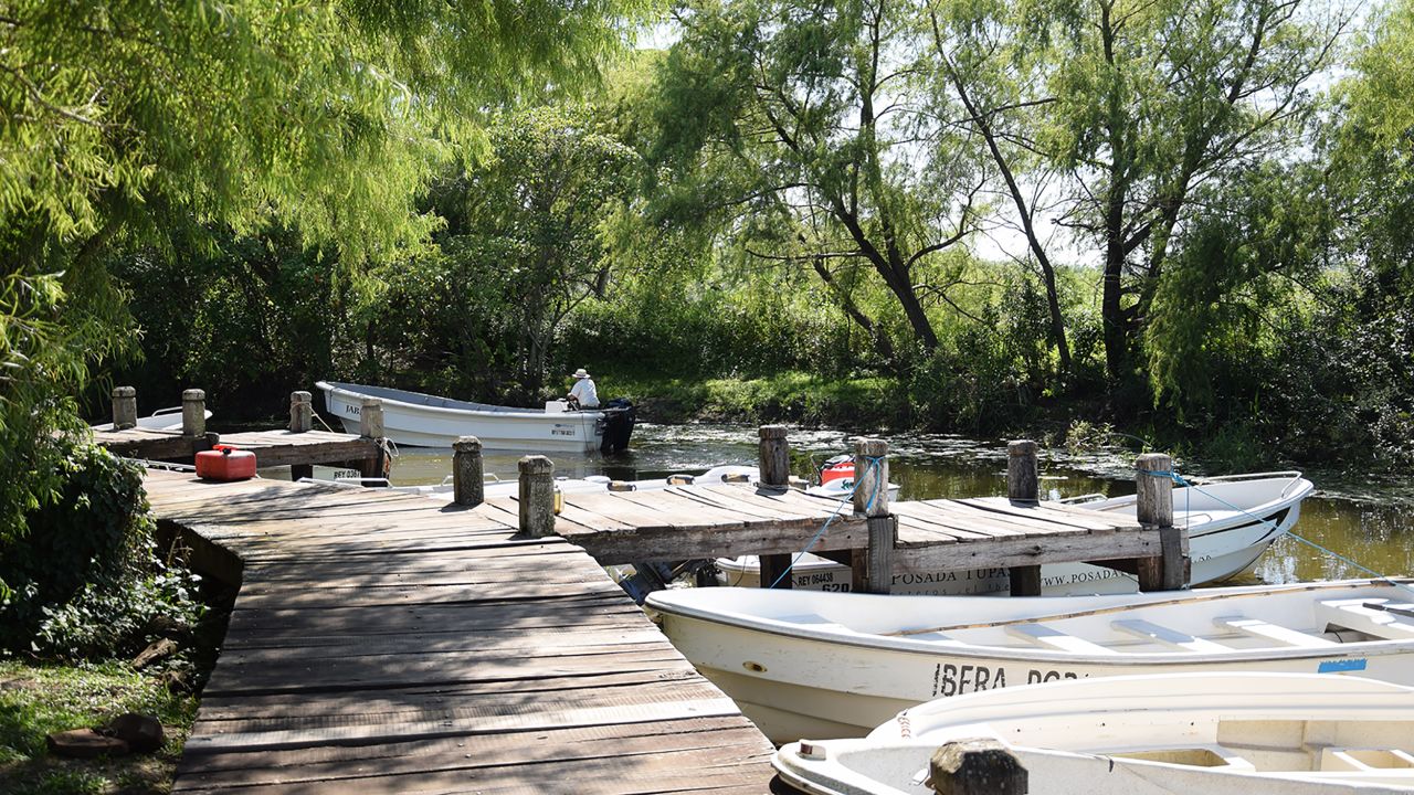 <strong>Touring the lagoon:</strong> Boats depart from Carlos Pellegrini for tours of the Iberá Lagoon.