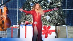 NEW YORK, NEW YORK - DECEMBER 15:  Mariah Carey performs onstage during her "All I Want For Christmas Is You" tour at Madison Square Garden on December 15, 2019 in New York City. (Photo by Kevin Mazur/Getty Images for MC)