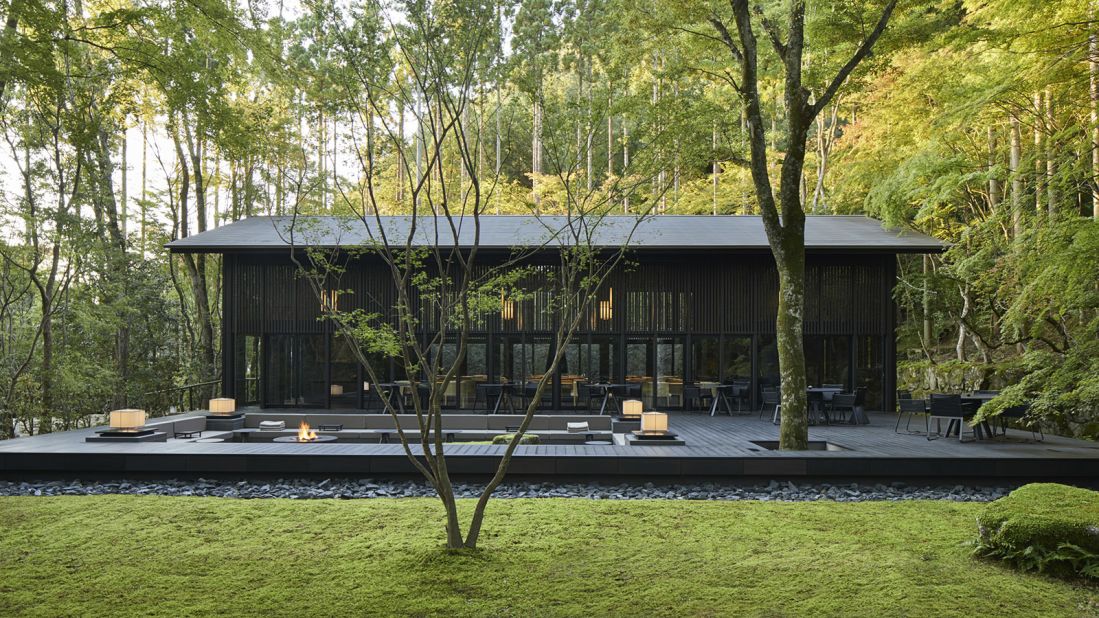 <strong>Aman Kyoto, Japan:</strong> Tucked away inside 80 acres of dense forest just outside of Kyoto, the newest Aman, opened in November 2019, is the perfect place to unwind. 