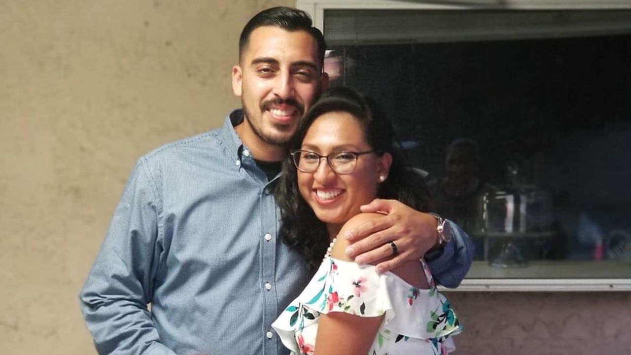 Esther Bustamante and Joseph Melgoza.