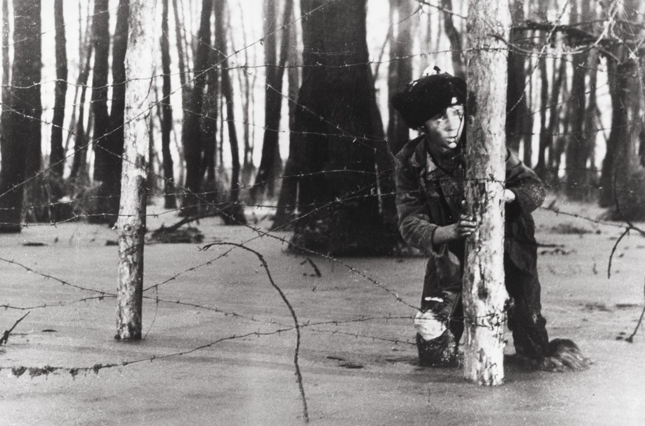 Nikolai Burlyayev, the youthful lead in Andrei Tarkovsky's debut feature
"Ivan's Childhood" (1962).