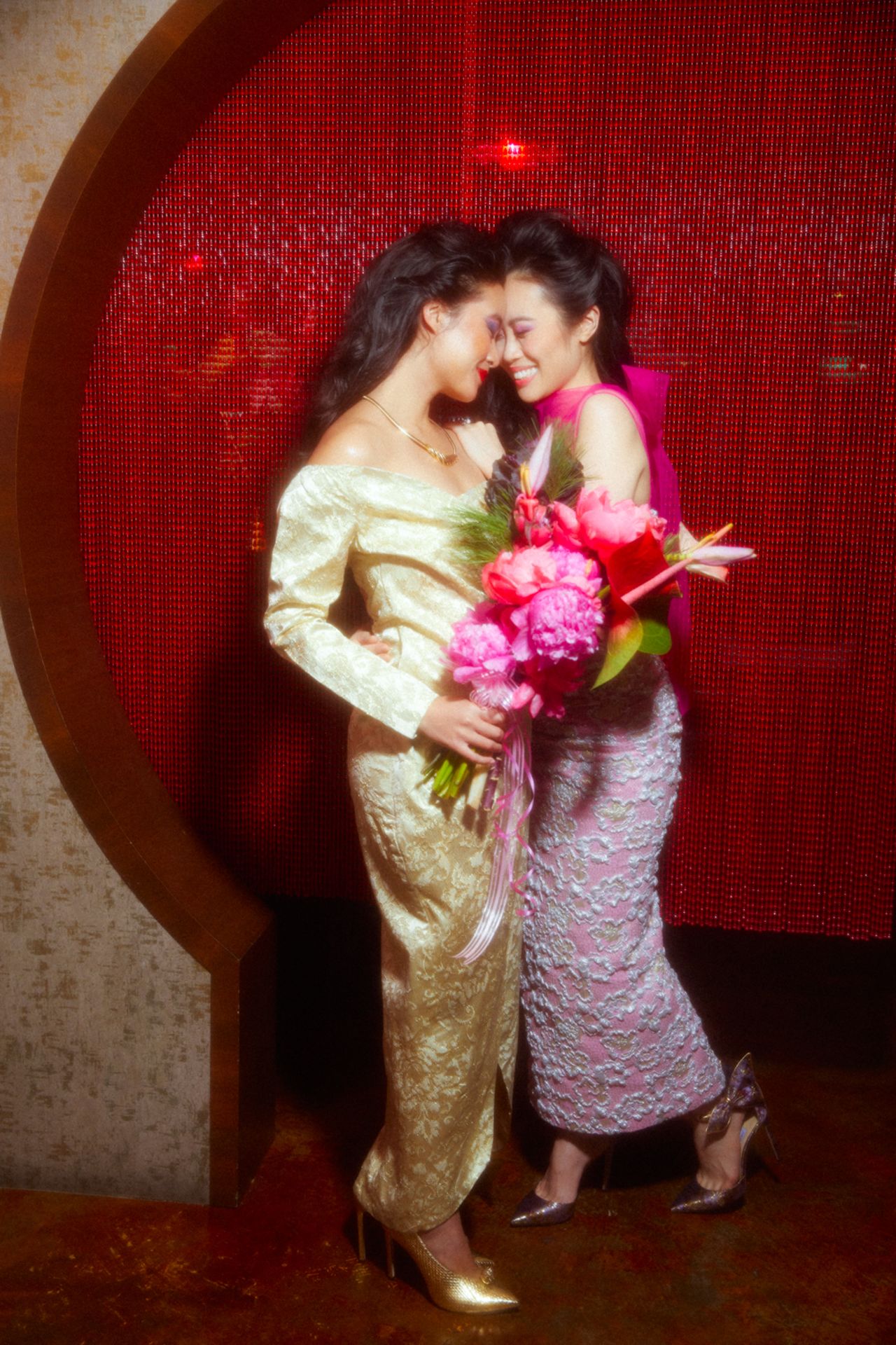 "I wanted to show that possibility (in a way that was happy and exuberant. And to highlight how ridiculous it is that (same-sex marriage) is completely impossible."