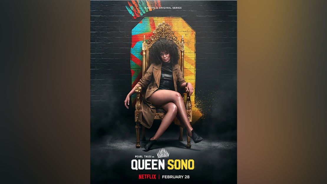 Queen Sono, shot in 37 locations, follows the eponymous secret agent as she devotes herself to protecting Africa after her mother's assassination.