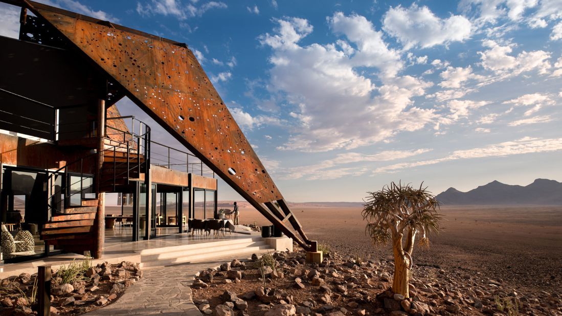 <strong>&Beyond Sossusvlei Desert Lodge, Namibia:</strong> Opened in October 2019 after a top-to-toe $3 million renovation, the sleek new &Beyond Sossusvlei Desert Lodge is as luxe as it gets in the great outdoors.