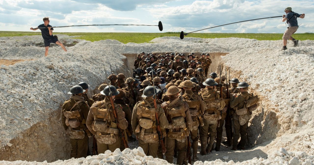 The majority of "1917" was filmed on location up and down the UK, standing in for the Western Front.